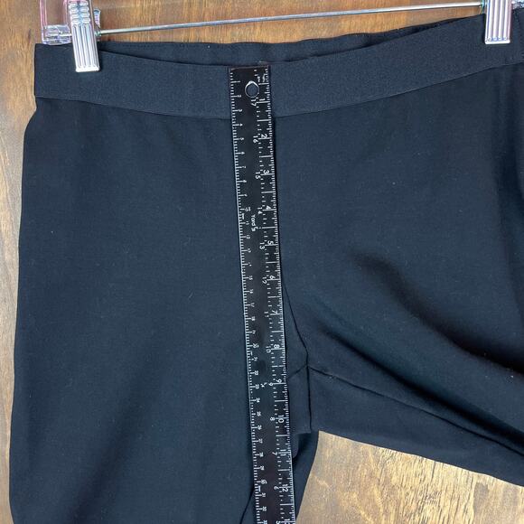 J Crew Womens Pants Black Ankle Cropped Mercantile Side Zip Leggings Stretch 8 - Picture 7 of 11